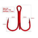 10Pcs High Steel Carbon Fishing Hook