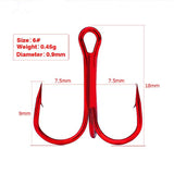 10Pcs High Steel Carbon Fishing Hook